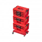 Набор ящиков QBRICK SYSTEM PRO RED Drawer Workshop SET 3 RUHD 2.0 RED (5901238258353)