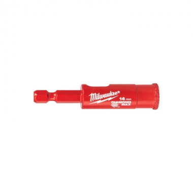 Коронка алмазна Diamond Plus MILWAUKEE, O14,0мм (1/4 Hex)