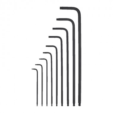 Набор ключей Г-образных TORX MILWAUKEE, (T8/T9/T10/T15/T20/T25/T27/T30/T40) (9шт)