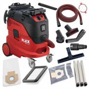 Пилосос будівельний 42л, 1200Вт, клас L, з комплектом аксесуарів, FLEX VCE 44 L AC-Set
