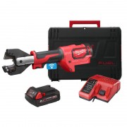 Кабелеріз гідравлічний акумуляторний MILWAUKEE, M18 ONEHCC-201C ACSR (зарядний пристрій М12-18 С, 1 акумулятор М18 В2 2Аг, кліщі