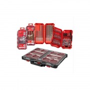 Набір біт ShW, бурів SDS-PLUS MX4 та свердл MILWAUKEE в органайзере PACKOUT (98шт)