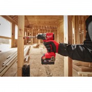 Дрель-шуруповёрт аккумуляторная бесщёточная ударная MILWAUKEE M18 BLPDRC-502C (60Нм) (ЗУ+2Х5Ач+кейс)