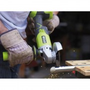 Шліфмашина кутова акумуляторна RYOBI, M18 M18 R18AG-140S, діаметр 115мм (ЗП+1 акум.x 4.0Aг, сумка)