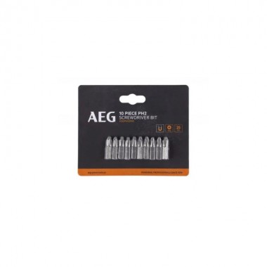 Бита AEG ASDPH22510,  PH2, 25мм (10шт)
