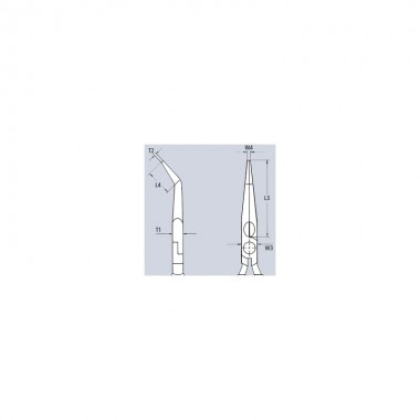 Плоскогубцы механика хромированные 200 мм Knipex 38 25 200 Плоскогубцы механика хромированные 200 мм Knipex 38 25 200