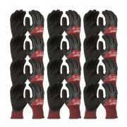 Рукавиці робочі зимові MILWAUKEE, з опором порізам 3/С рівня, розмір 10/XL, (72шт)