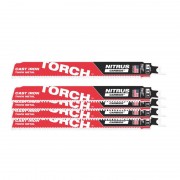 Полотно для шабельних пил TORCH CARBIDE NITRUS MILWAUKEE, 230х3,1мм, (5шт), (метал)