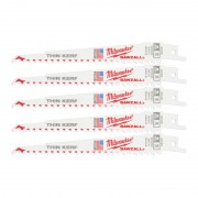 Полотно для шабельних пил THIN KERF FANG TIP MILWAUKEE, 150/5,0мм, (5шт), (деревина з цвяхами)