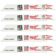 Полотно для шабельних пил THIN KERF MILWAUKEE, 150х1,8мм, (5шт), (метал)