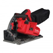 Пила дискова занурювальна акумуляторна безщіткова MILWAUKEE M18 FPS55MC-552P (+ заряд.пристрій, 2 акум., HD кейс)+M18 ALIS-0+жил