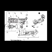 Корпус для HD18 AG115/Milwaukee