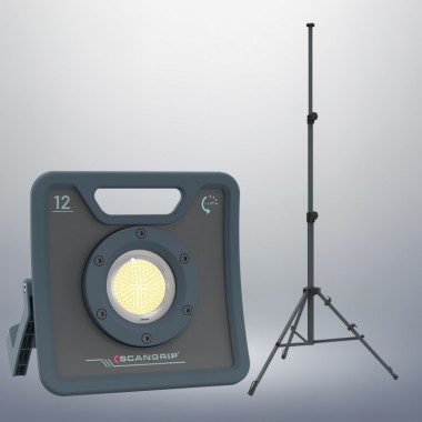 Прожектор переносний 12 000 lumen NOVA 12 + TRIPOD 3M for Life SCANGRIP