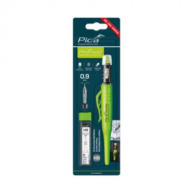 Олівець механічний PICA 7070 Fine Dry Long Life + стержні 0.9мм HB,70703