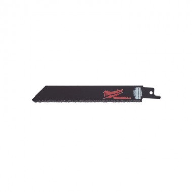 Полотно для сабельных пил Carbide Grit MILWAUKEE, 150мм, (3шт) (чугун, абразивные материалы, фибергл