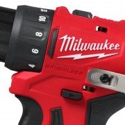 Дрель-шуруповёрт аккумуляторная бесщёточная MILWAUKEE M12 BLDDRC-202С (40Нм) (ЗУ+2акк.Х2Ач+кейс)