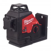 Нівелір лазерний 3D акумуляторний MILWAUKEE, M12 3PLKIT-401P (+зар. прист.,1акум.Х4Аг, кейс PACKOUT)