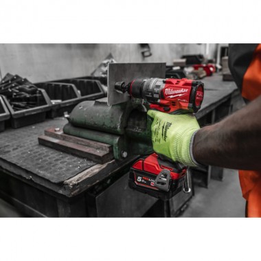Дриль-шурупокрут з ударом акумуляторний MILWAUKEE, M18 FPD3MC-502X, 158Нм, (+ заряд.пристрій, 2 акум., HD кейс)+M18 ALIS-0+жилет