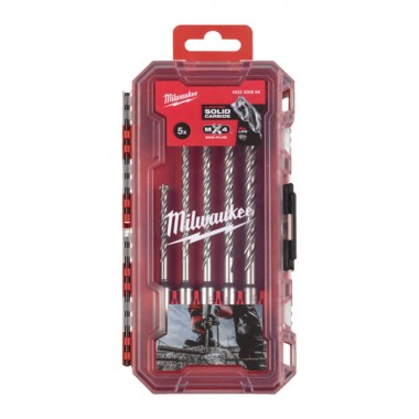 Набір бурів SDS-PLUS MX4 Set 2 (5шт), пластиковий кейс