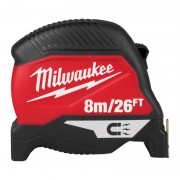 Рулетка магнитная MAGNETIC MILWAUKEE (Gen4), 8м/26фт (30мм)