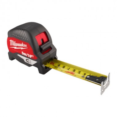 Рулетка магнитная MAGNETIC MILWAUKEE (Gen4), 5м/16фт (30мм)