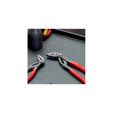 Клещи сантехнические переставные особо тонкие Ø42мм  Cobra ES KNIPEX 87 51 180, фосфатированные