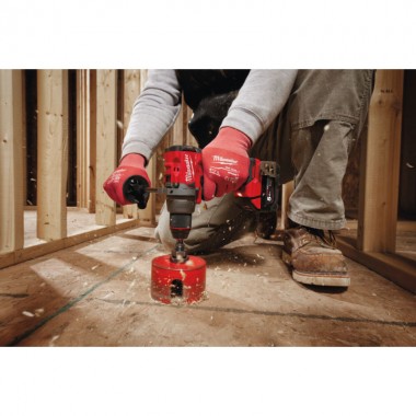 Дрель-шуруповёрт аккумуляторная бесщёточная MILWAUKEE M18 FDD3-0X (158 м) (каркас+HDкейс) + M18 B5