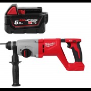 Перфоратор акумуляторний безщітковий SDS PLUS MILWAUKEE M18 BLHACD26-0 (2,6 Дж) (каркас) + M18 B5 подарунок