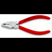 Пассатижи (плоскогубцы) комбинированные мини Ø10,0мм, 110мм KNIPEX 03 03 110, хромированные