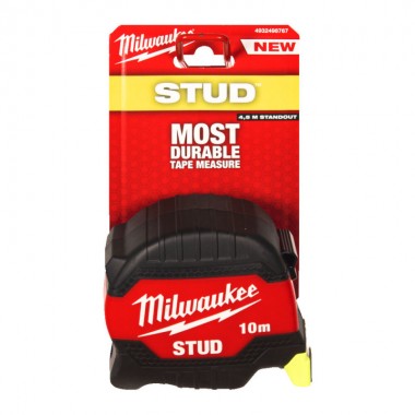 Рулетка STUD MILWAUKEE (Gen 3), 10м (33мм)