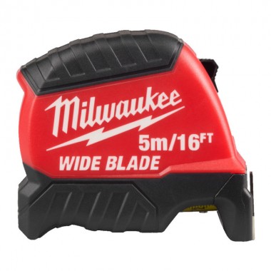 Рулетка WIDE BLADE MILWAUKEE (Gen2), 5м/16фт (35мм)