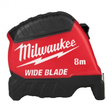 Рулетка WIDE BLADE MILWAUKEE (Gen2), 8м (35мм)