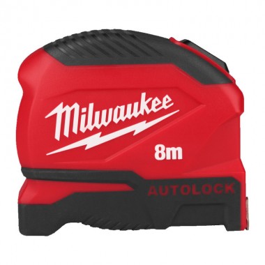 Рулетка AUTOLOCK MILWAUKEE (Gen 2), 8м (25мм)