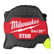 Рулетка STUD MILWAUKEE (Gen 3), 8м/26фт (33мм)