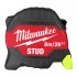 Рулетка STUD MILWAUKEE (Gen 3), 8м/26фт (33мм)