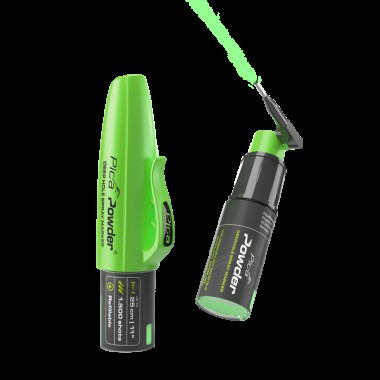 Дисплей маркер-спреев аерозольных меловых Pica Powder (9шт) + заправки (3шт) Дисплей маркер-спреев аерозольных меловых Pica Powder (9шт) + заправки (3шт)