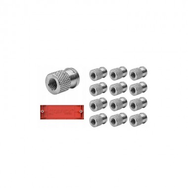 Резьбовые адаптеры QBRICK SYSTEM Threaded inserts М8 12шт, Z258230PG001 Резьбовые адаптеры QBRICK SYSTEM Threaded inserts М8 12шт, Z258230PG001