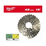 Гвозди в катушке MILWAUKEE, с круглой головкой, 15°/3.05 x 45мм/RS (1440шт)
