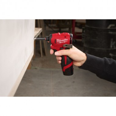 Гвинтокрут акумуляторний 1/4'' HEX MILWAUKEE M12 BLIDRC-0 (124Нм) (каркас)