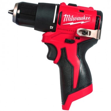 Дрель-шуруповёрт аккумуляторная бесщёточная ударная MILWAUKEE M12 BLPDRC-0 (40Нм) (каркас)