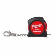 Рулетка-брелок для труб PIPE DIAMETER MILWAUKEE, 1 ?? (DN 32) 6? (DN150). з магнітом