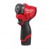 Гайковерт акумуляторний безщітковий 1/4'' MILWAUKEE, M12 FSCIWF14-252X, 136Нм, з кільцем (зарядний пристрій С12 С, 2 акумулятори Гайковерт акумуляторний безщітковий 1/4'' MILWAUKEE, M12 FSCIWF14-252X, 136Нм, з кільцем (зарядний пристрій С12 С, 2 акумулятори