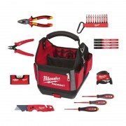Набор ручного инструмента электрика PACKOUT MILWAUKEE, (23шт) в сумке