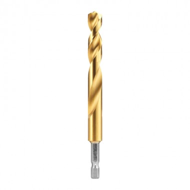 Сверло по металлу RedHEX SHOCKWAVE™ HSS-TiN MILWAUKEE, Ø10,5х122х78мм, (5шт)
