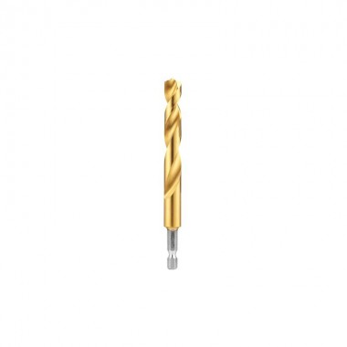 Сверло по металлу RedHEX SHOCKWAVE™ HSS-TiN MILWAUKEE, Ø11,5х126х81мм, (5шт)