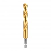 Свердло по металу RedHEX SHOCKWAVE HSS-TiN MILWAUKEE, діаметр 12,0х127х82мм, (5шт), плпстикова коробка