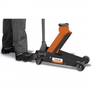 Домкрат подкатной 3 Тонн (145-500мм) с педалью SRWH 3000 QL UNICRAFT