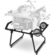 Стол складной с транспортировочными колесами Holzstar