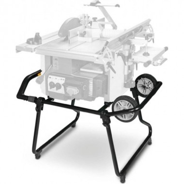 Стол складной с транспортировочными колесами Holzstar