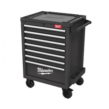 Тумба інструментальна 7 полична PREMIUM SRC27/7-1 (RAL 7021) MILWAUKEE